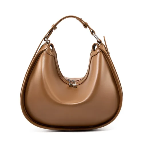 Genuine Leather Women's Handbag - Vintage Shoulder Bag and Luxury Crossbody