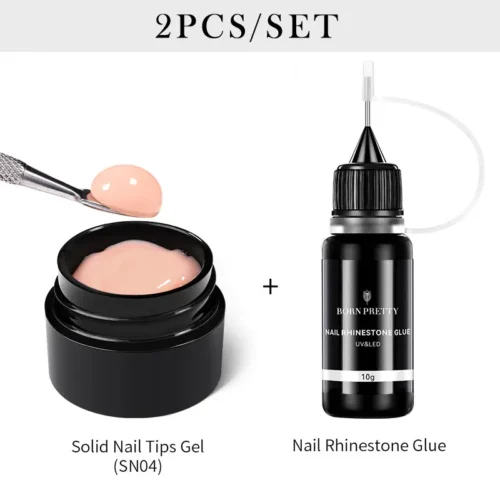 High-Quality BORN PRETTY Nail Rhinestone Glue – Strong Adhesion for Stunning Nail Art