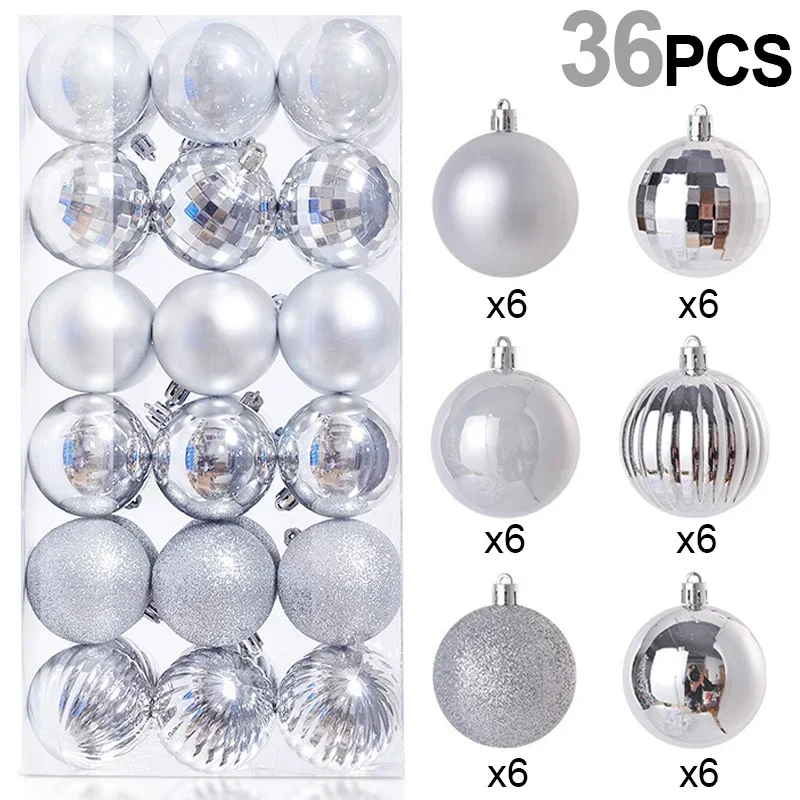 Silver -36pcs