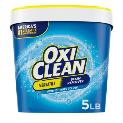 OC-Versatile Stain Remover Powder – 5 lb Home and Laundry Cleaner, Use with Detergent to Remove Stubborn Stains and Make Clothes Cleaner