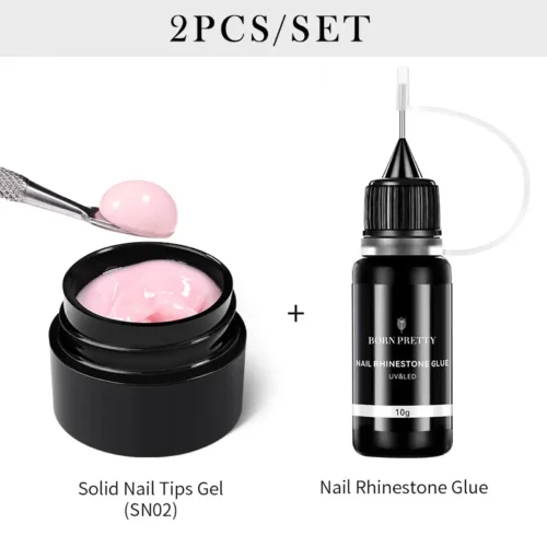High-Quality BORN PRETTY Nail Rhinestone Glue – Strong Adhesion for Stunning Nail Art