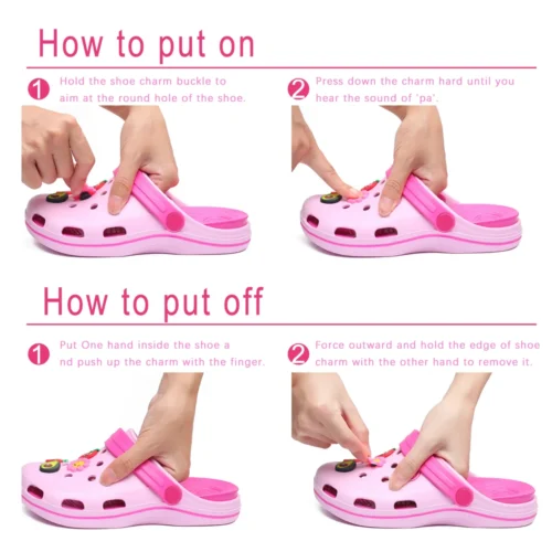 Halloween Ghost Shoe Charms – 1pc PVC Accessory for DIY Kids’ Shoes - Image 2