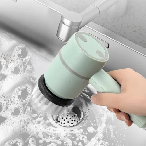 Efficient Electric Cleaning Brush – Multi-Functional USB Rechargeable Scrubber for Home