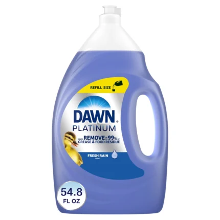 Dishwashing Liquid Dish Soap – Refreshing Rain Scent, Excellent for Kitchen Grease Cleaning, Fresh Rain Smell