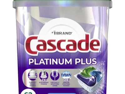 Platinum Plus Dishwasher Detergent Pacs Fresh 62 Count 2X the Dawn grease fighting power and 2X the scrubbing power