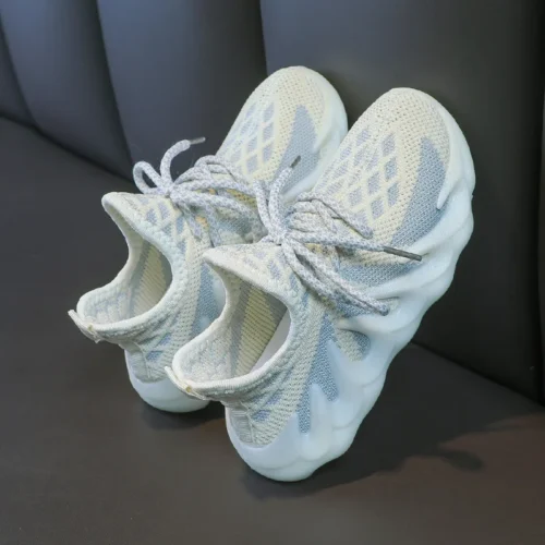 Baby Shoes - White Sneakers for Baby Boys and Girls, Casual Sports Walkers, Tennis Trainers for Toddlers