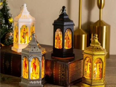 Christmas Jesus Lantern Wind Lights – Merry Christmas Home Decoration, Natal Navidad