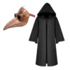 Plague Doctor Costume – Hooded Cloak, Long Nose Beak Mask & Cosplay Outfit for Kids and Adults | Halloween Party - Image 6
