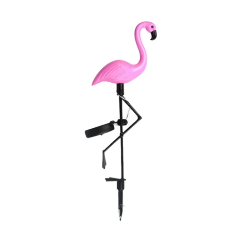 Solar Flamingo Outdoor Decor | 3PCS Solar Flamingo Ground Lamps for Garden and Patio