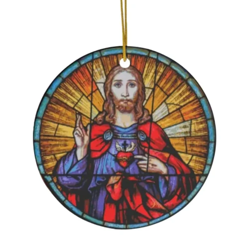 Christmas Tree Hanging Pendants – Birth of Jesus Decorations, Religious Ornaments for Party Supplies & Accessories