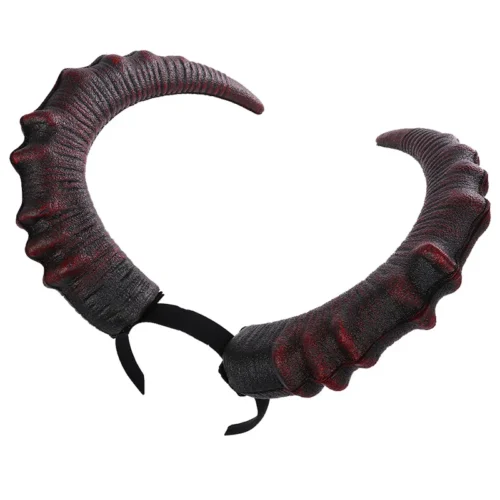 Devil Demon Horns Halloween Headband – Costume Satan Accessory - Image 4
