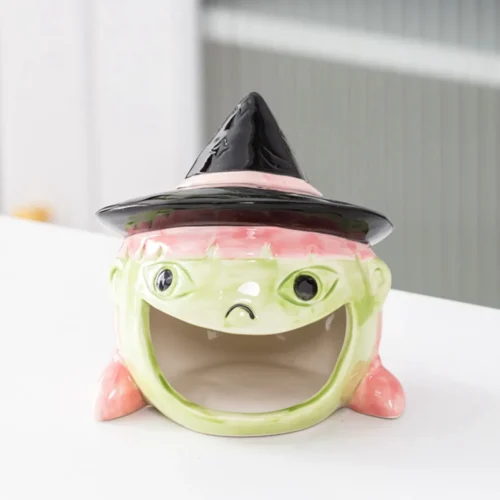 Cute Ghost Candlestick Halloween Decoration – Candy Storage, Desktop Ornaments, and Atmosphere Enhancer - Image 7