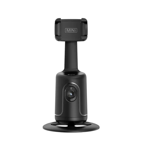 Smart AI Auto Face Tracking Phone Holder - 360° Rotating Gimbal Stabilizer Tripod for Video Recording | Intelligent Follow Camera Robot