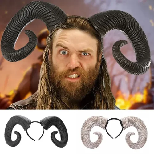 Handmade Sheep Horn Headband
