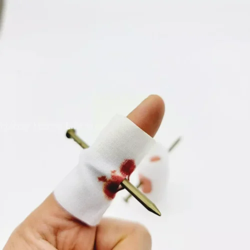 Fake Nail Through Finger Prank Toy – Kids Novelty Magic Trick - Image 4