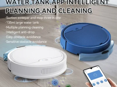 New 3-in-1 Sweeping and Vacuuming Wireless Vacuum Cleaner – Smart Sweeping Robot for Home Cleaning