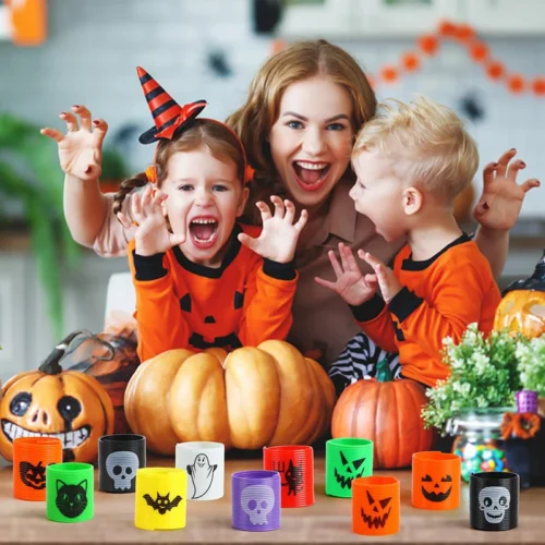 2pcs Halloween Magic Springs – Coil Toys for Halloween Party Favors, Trick or Treat Gifts - Image 2
