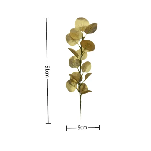 10PCS S/M/L Golden Monstera Turtle Leaves - Artificial Decorative Leaves for Home, Wedding, and Party Decor