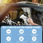 Cordless Window Vac Cleaner – Rechargeable Window Cleaner with 28cm Squeegee Element and 150ml Water Tank, Cordless Window Washer