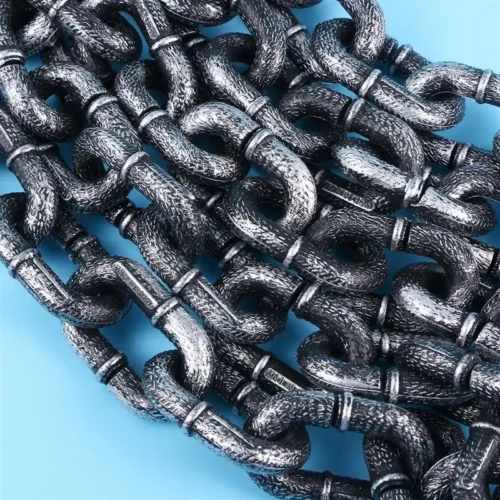 1M Halloween Simulation Chain – Plastic Barrier Chain - Image 3