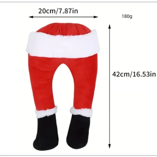 DIY Christmas Tree Decoration – Plush Santa Claus Elf Legs Pendant for Personalized Home Decor