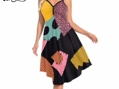 Halloween Anime Movie The Nightmare Cosplay Sally Costume - Sexy Dress for Women Holiday Party