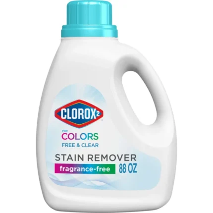 2 for Colors Stain Remover and Laundry Additive Free and Clear Bleach Free for Sensitive Skin Powerful Stain Remover