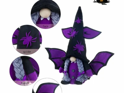 Dwarf Plush Doll – Halloween Decoration, Birthday Gift, and Children's Toy