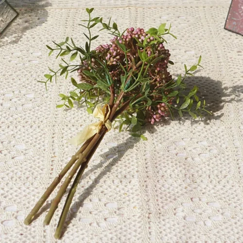 Realistic Artificial Clove Plant – DIY Handmade Fake Flowers for Holidays & Festivals