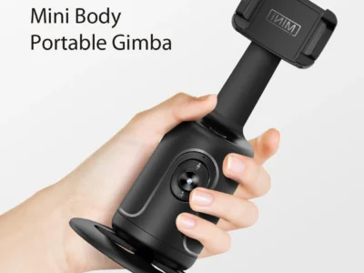 Auto Tracking Phone Holder - 360° Face Tracking Rotation Gimbal Stabilizer Tripod | Smart Robot Follow-Up Video Accessories