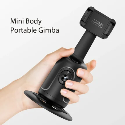 Auto Tracking Phone Holder - 360° Face Tracking Rotation Gimbal Stabilizer Tripod | Smart Robot Follow-Up Video Accessories