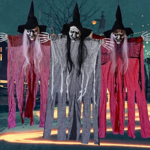 Witch Hanging Ghost 3-Piece Set - Image 3