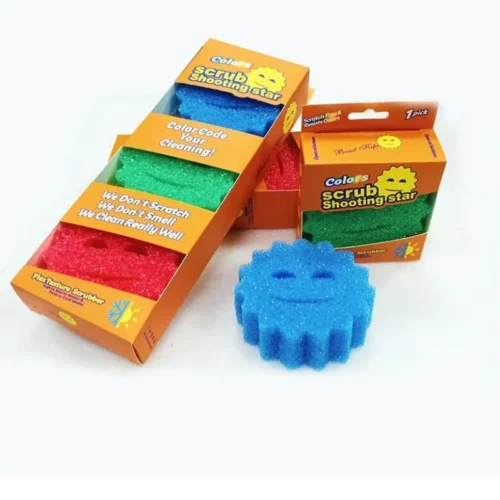 Efficient Honeycomb Dish Soap Cleaning Wipes – Oil-Absorbing Household Supplies for Dishwashing & Pot Scrubbing