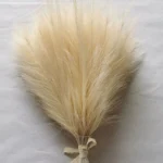 Boho Artificial Pampas Grass - 1/5/10/30pcs Faux Flowers for Wedding Bouquets, Home Decor, and Table Arrangements