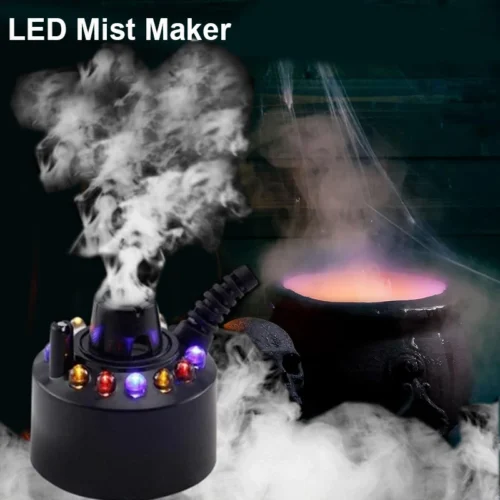 Halloween Mini Mist LED Pumpkin Light Fogger