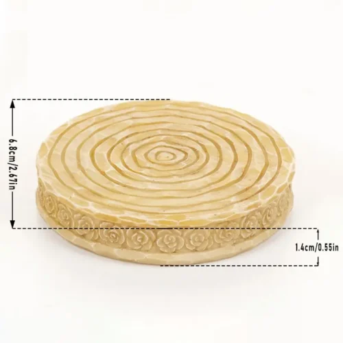 Sculptural Resin Base – Christmas, Wedding, Bible, Thanksgiving, & Anniversary Gift Decorations, Family Gift Sculptures