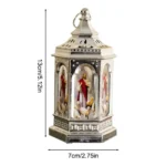 Christmas Jesus Lantern Wind Lights – Merry Christmas Home Decoration, Natal Navidad