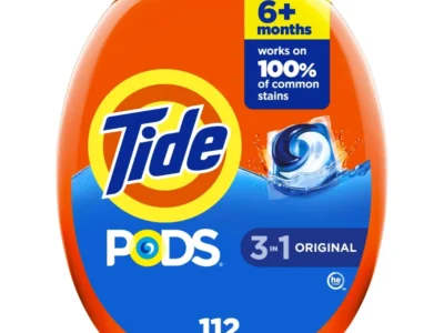 Pods Laundry Detergent Packs – Original Scent, 112 Count, Suitable for All Types of Washing Machines, Fresh Smell Without Pungency