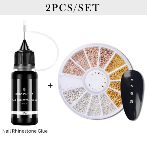 High-Quality BORN PRETTY Nail Rhinestone Glue – Strong Adhesion for Stunning Nail Art