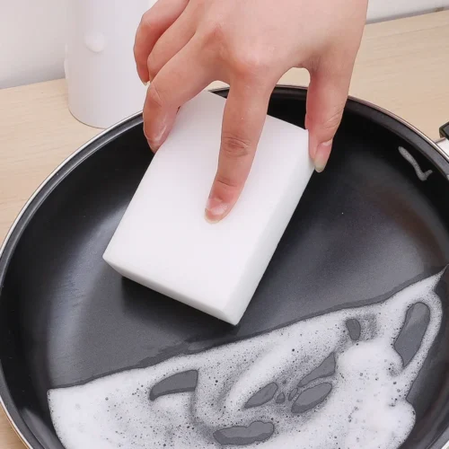 Efficient Magic Sponge Cleaner – Multi-Functional Melamine Sponges for Kitchen & Bathroom Cleaning