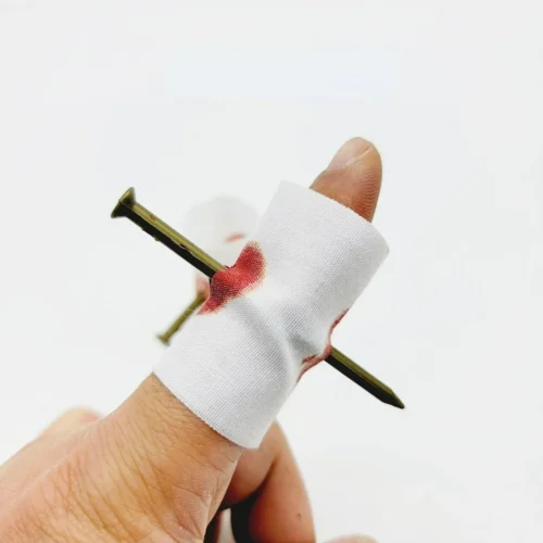Fake Nail Through Finger Prank Toy – Kids Novelty Magic Trick - Image 7