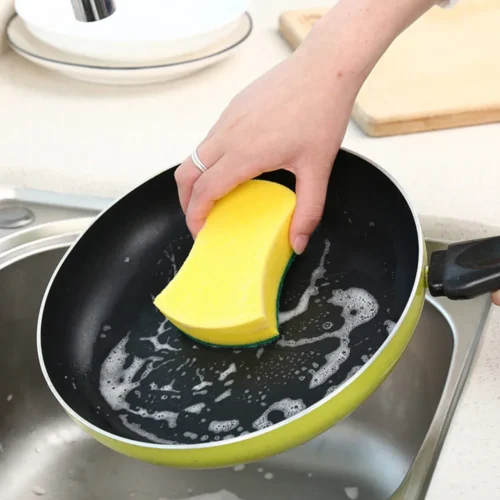 Eco-Friendly Dishwashing Sponge Set – 20-200pcs Nano Emery Sponges for Kitchen & Pot Rust Removal