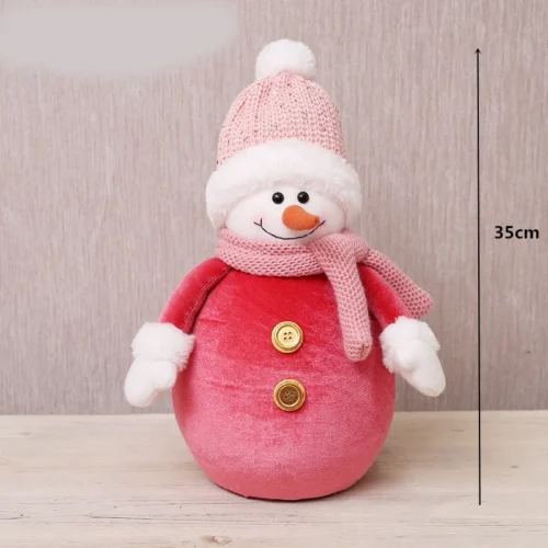 Tree Christmas Decorations Tall Deer Doll 20220Christmas Long-Legged Gray Deer Angel Christmas Doll Noel Christmas Items