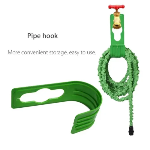 Garden Wall Mounted Hose Holder | Plastic Watering Hose Reel Rack for Outdoor Organization