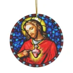 Christmas Tree Hanging Pendants – Nativity Scene Acrylic Ornaments for Winter Decorations, Party Supplies, & Home Decor