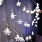 Snowflake Tree LED Light – Christmas Decoration, Home Garland, Tree Ornament, Navidad, Xmas Gift & New Year