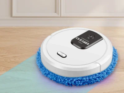 New 3-in-1 Robot Vacuum Cleaner – Sweep and Wet Mop for Floors & Carpets, Wireless Floor Machine with USB Rechargeable Sweeping Robot