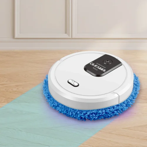 Efficient Sweep and Wet Mop for Floors & Carpets – Wireless, USB Rechargeable Sweeping Robot