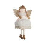 Christmas Angel Doll Pendant – Plush Tree Ornaments, Elves Crafts, Wall Hanging, Home Holiday Party Decorations