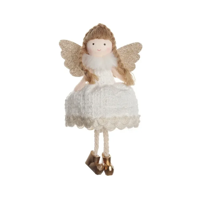 Christmas Angel Doll Pendant – Plush Tree Ornaments, Elves Crafts, Wall Hanging, Home Holiday Party Decorations